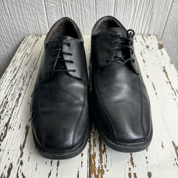Nunn Bush Men's MARCELL Black leather Bicycle Toe Oxford Shoes 83364-01 Size 10M - Picture 11 of 11